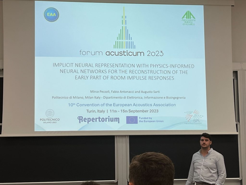 Presentation on Physics-Informed Neural Networks for Sound Processing