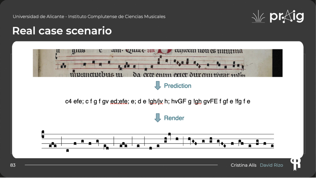 Optical Music Recognition Alicante Captura de pantalla 2 - Repertorium AI will revolutionise music scholarship, enhance streaming revenues, and empower musicians